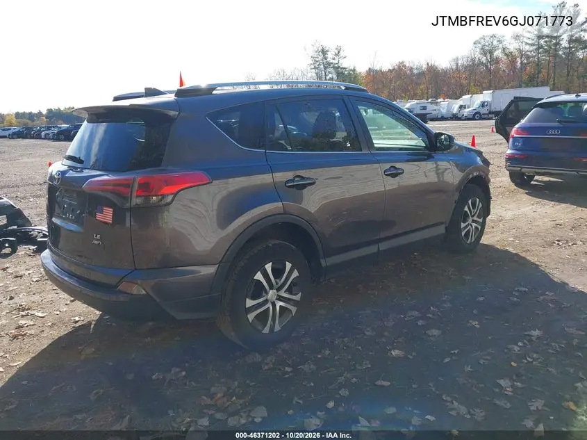 2016 TOYOTA RAV 4 VIN JTMBFREV6GJ071773 — фото 4