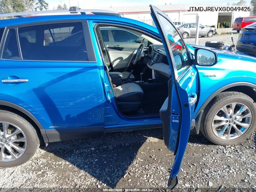 2016 TOYOTA RAV 4 VIN JTMDJREVXGD049426 — фото 5