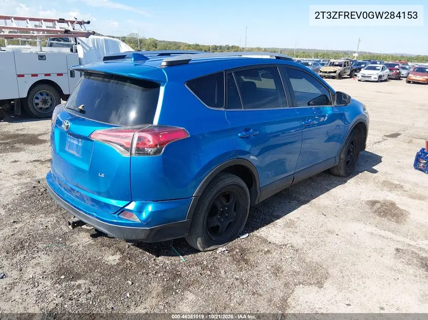2016 TOYOTA RAV 4 VIN 2T3ZFREV0GW284153 — фото 2