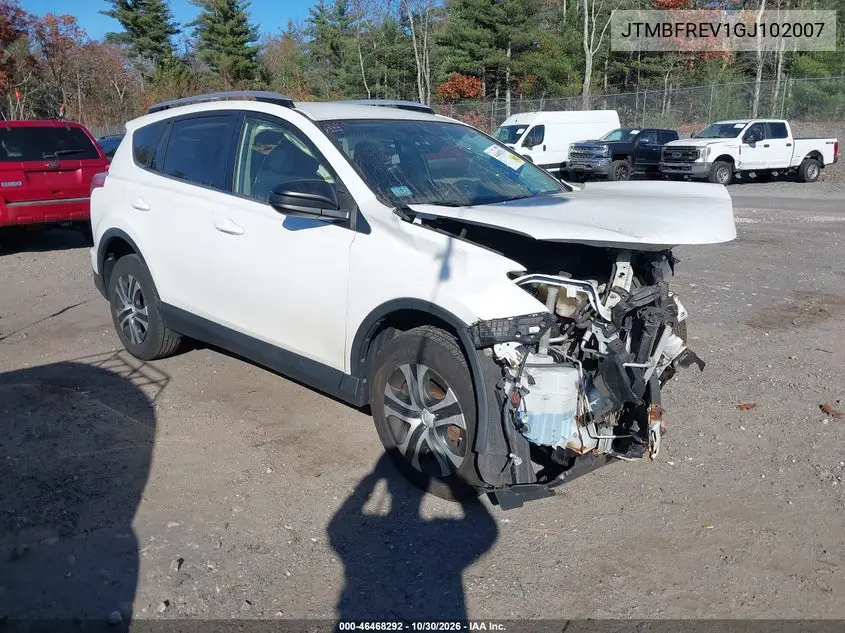 TOYOTA RAV 4 2016, VIN JTMBFREV1GJ102007