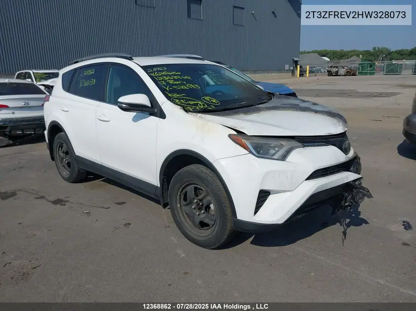 TOYOTA RAV 4 2017, VIN 2T3ZFREV2HW328073