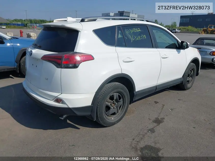 2017 TOYOTA RAV 4 VIN 2T3ZFREV2HW328073 — фото 4