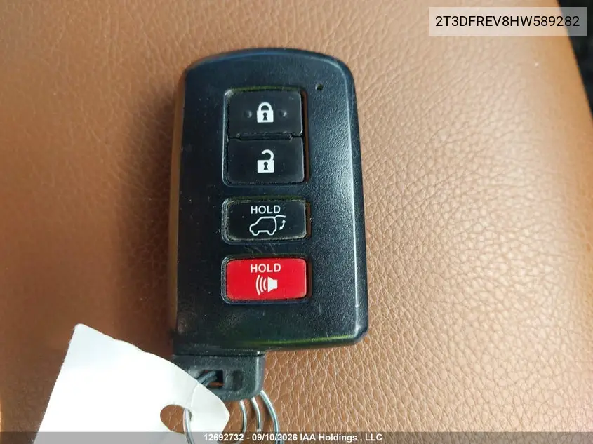 2017 TOYOTA RAV 4 VIN 2T3DFREV8HW589282 — фото 11