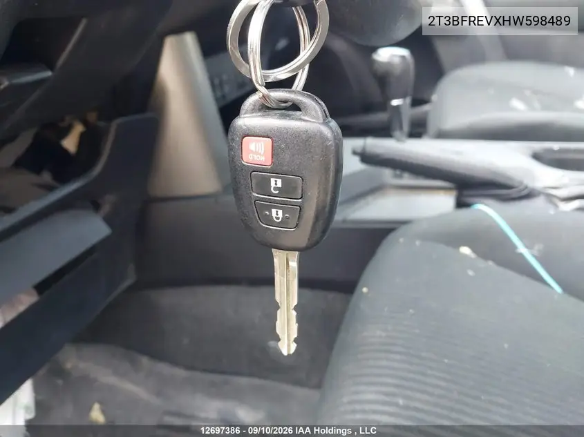 2017 TOYOTA RAV 4 VIN 2T3BFREVXHW598489 — фото 11