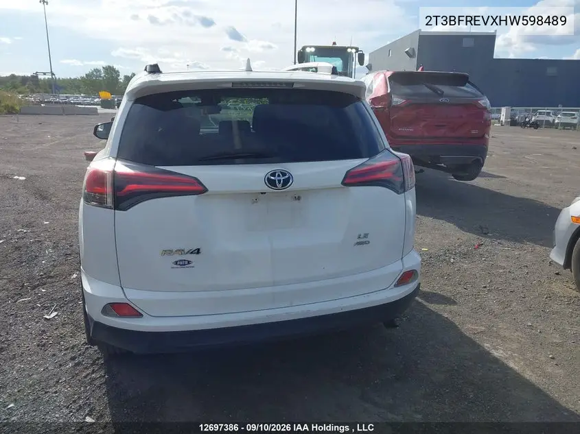 2017 TOYOTA RAV 4 VIN 2T3BFREVXHW598489 — фото 16