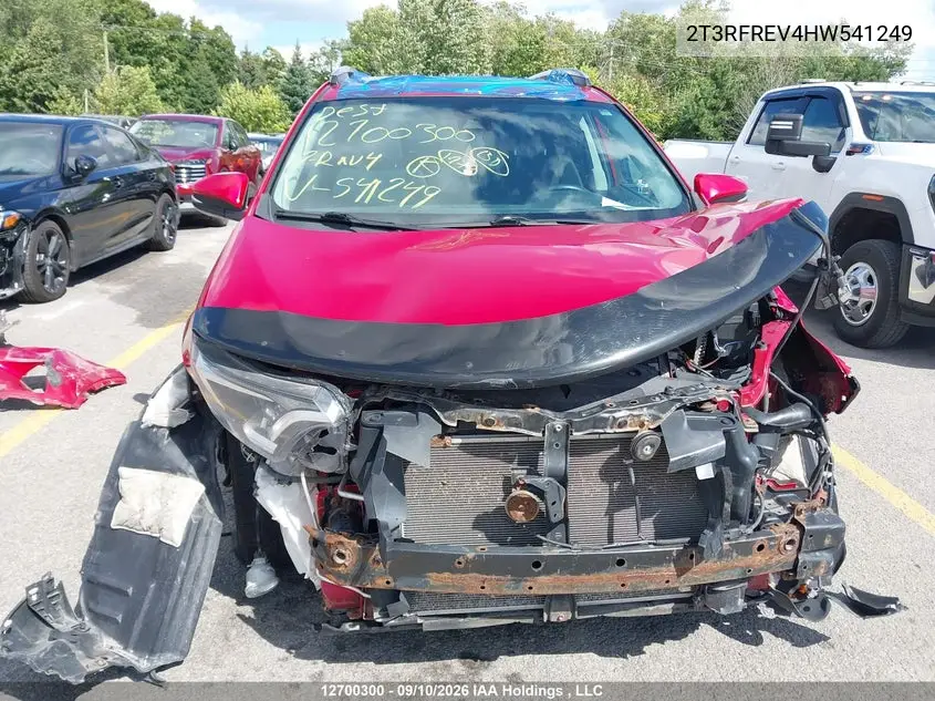2017 TOYOTA RAV 4 VIN 2T3RFREV4HW541249 — фото 13