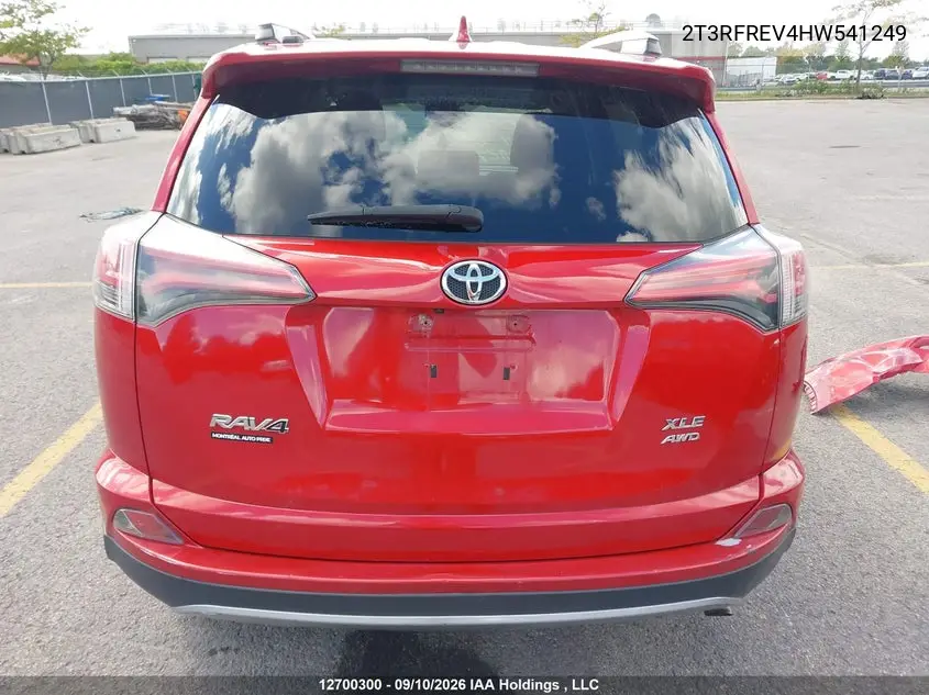 2017 TOYOTA RAV 4 VIN 2T3RFREV4HW541249 — фото 17