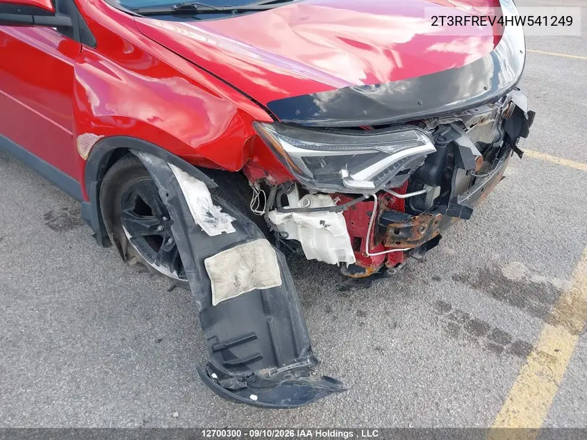 2017 TOYOTA RAV 4 VIN 2T3RFREV4HW541249 — фото 21