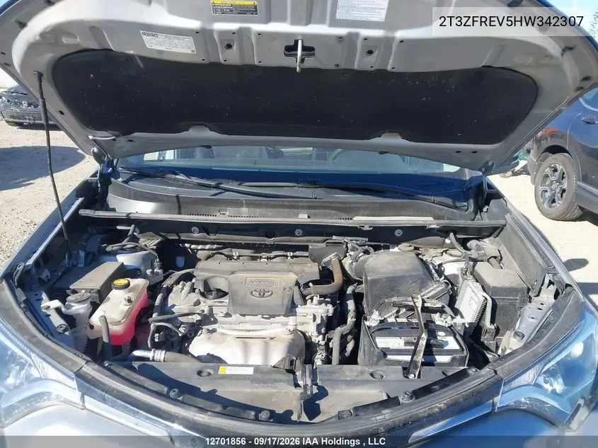 2017 TOYOTA RAV 4 VIN 2T3ZFREV5HW342307 — фото 10