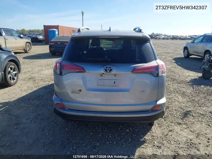 2017 TOYOTA RAV 4 VIN 2T3ZFREV5HW342307 — фото 17