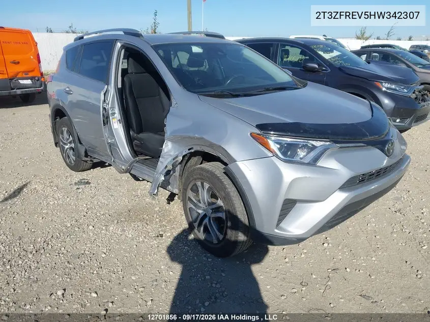 2017 TOYOTA RAV 4 VIN 2T3ZFREV5HW342307 — фото 6