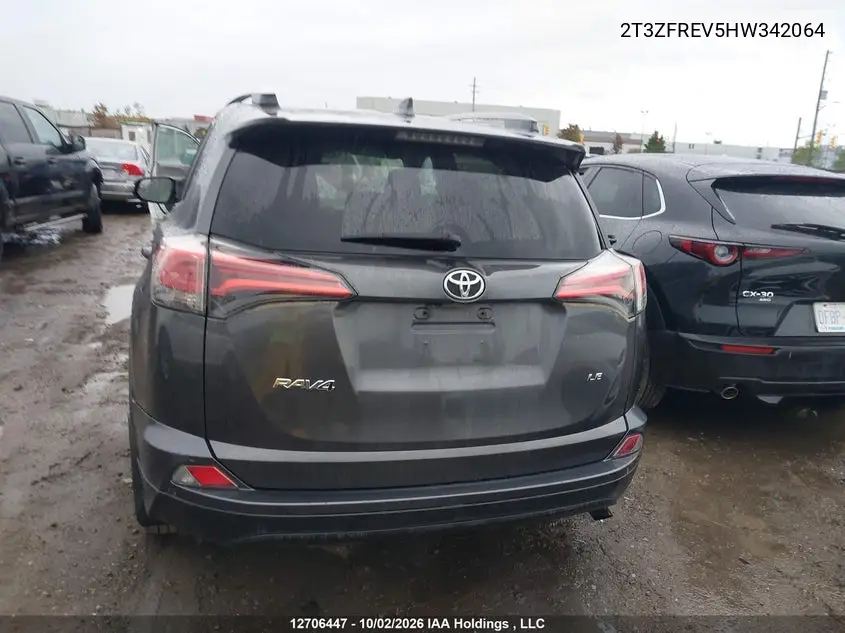 2017 TOYOTA RAV 4 VIN 2T3ZFREV5HW342064 — фото 17