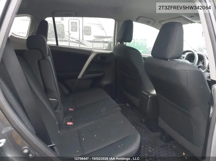 2017 TOYOTA RAV 4 VIN 2T3ZFREV5HW342064 — фото 8