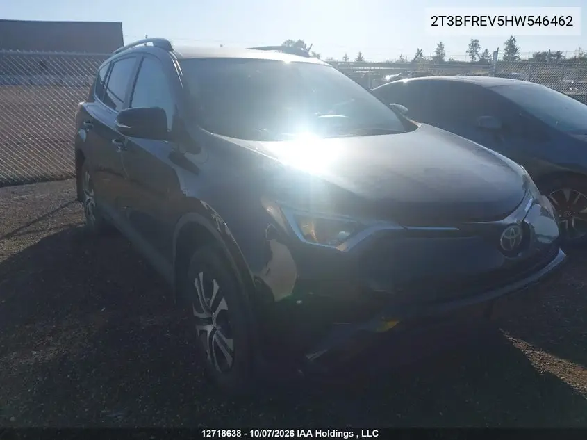 TOYOTA RAV 4 2017, VIN 2T3BFREV5HW546462