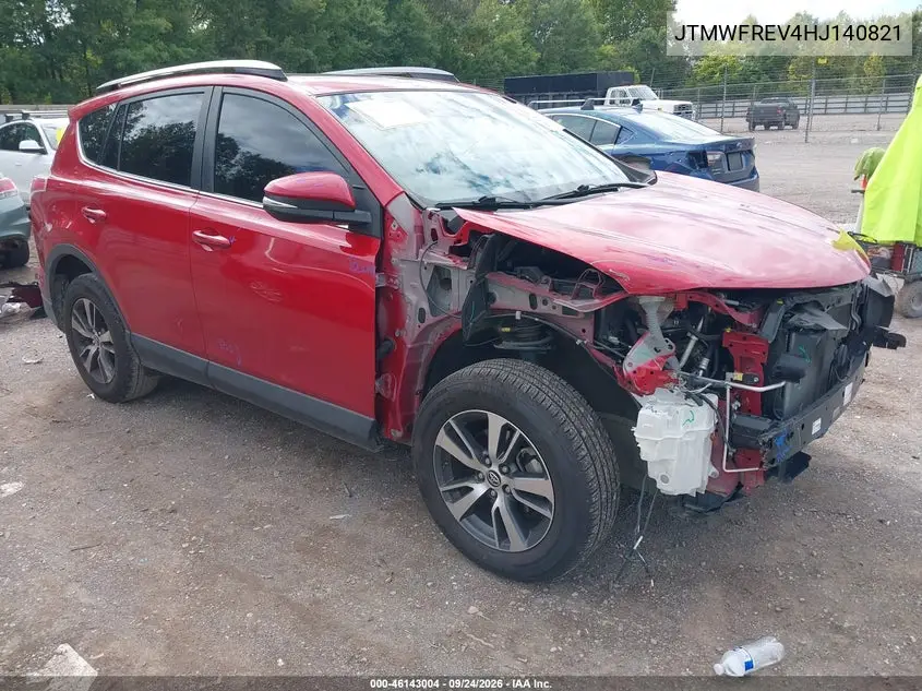 TOYOTA RAV 4 2017, VIN JTMWFREV4HJ140821