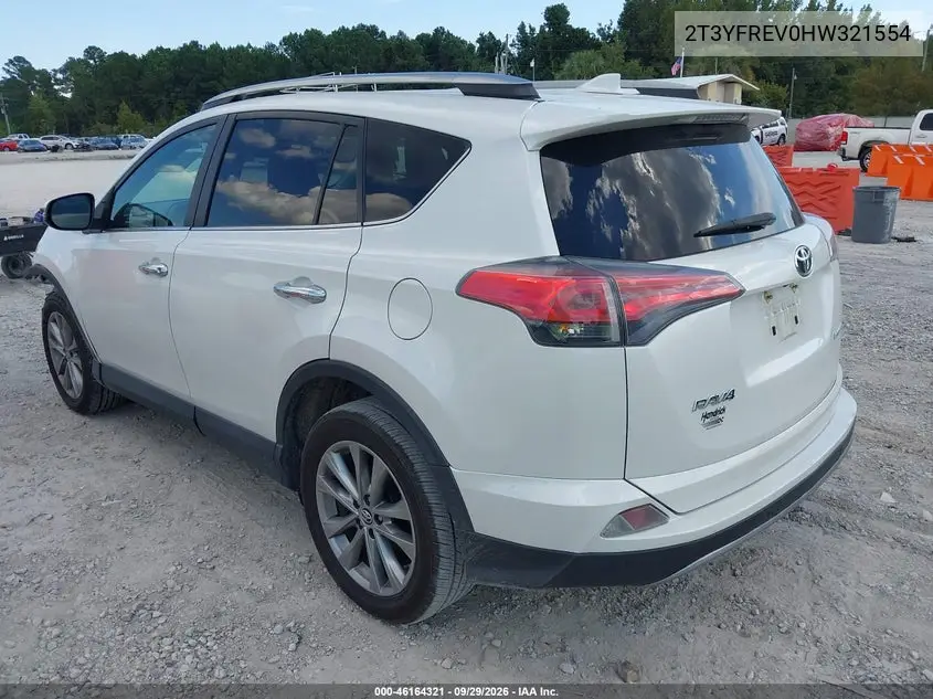 2017 TOYOTA RAV 4 VIN 2T3YFREV0HW321554 — фото 3