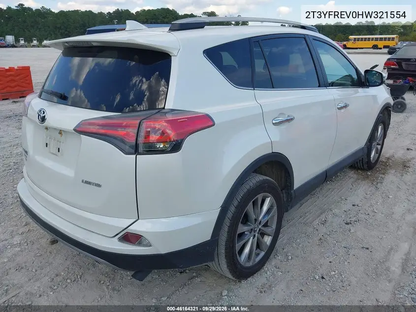 2017 TOYOTA RAV 4 VIN 2T3YFREV0HW321554 — фото 4