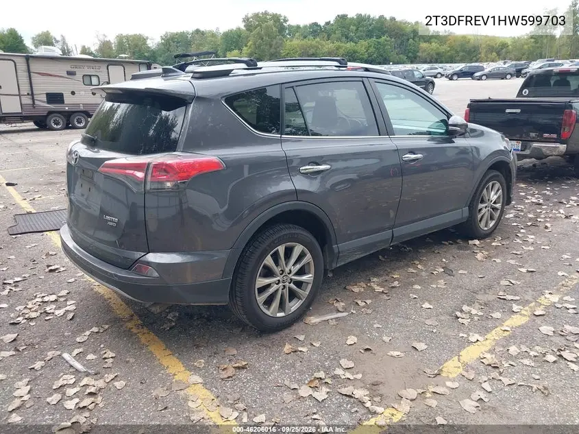 2017 TOYOTA RAV 4 VIN 2T3DFREV1HW599703 — фото 4