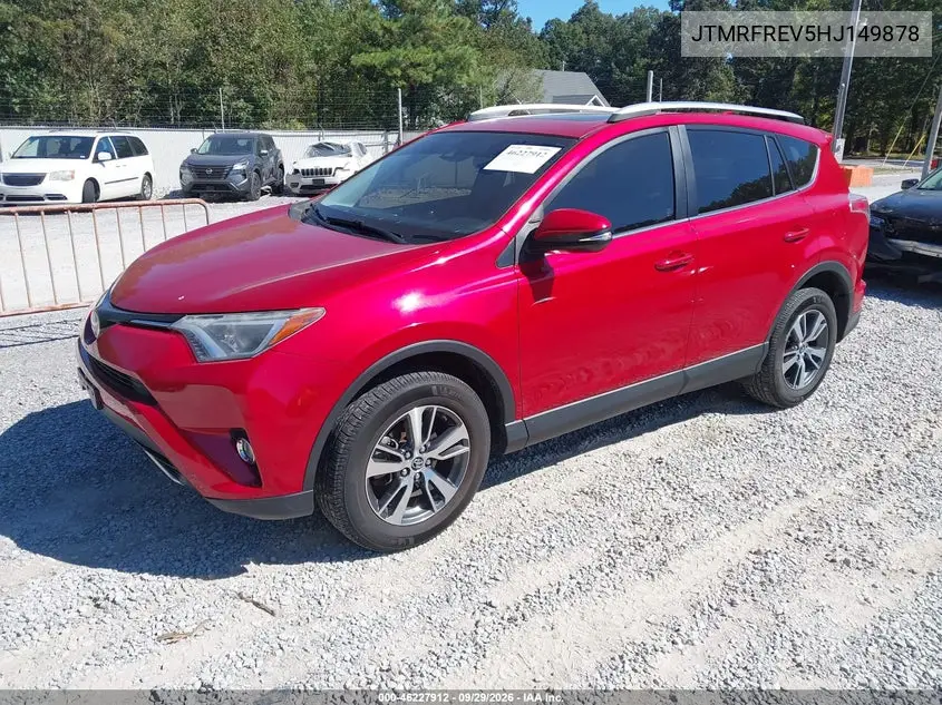 2017 TOYOTA RAV 4 VIN JTMRFREV5HJ149878 — фото 2