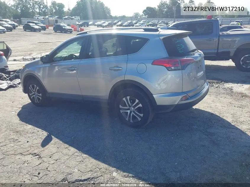 2017 TOYOTA RAV 4 VIN 2T3ZFREV8HW317210 — фото 3