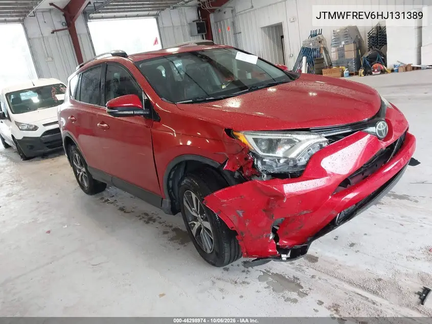 TOYOTA RAV 4 2017, VIN JTMWFREV6HJ131389
