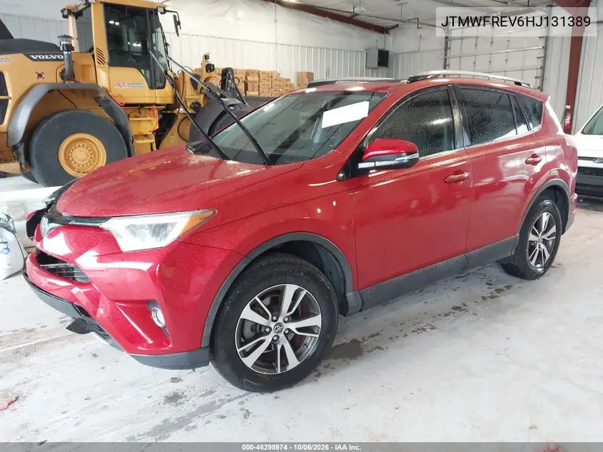 2017 TOYOTA RAV 4 VIN JTMWFREV6HJ131389 — фото 2