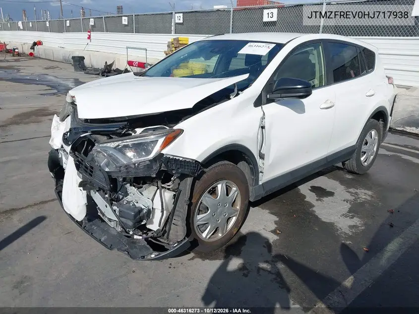 2017 TOYOTA RAV 4 VIN JTMZFREV0HJ717938 — фото 2