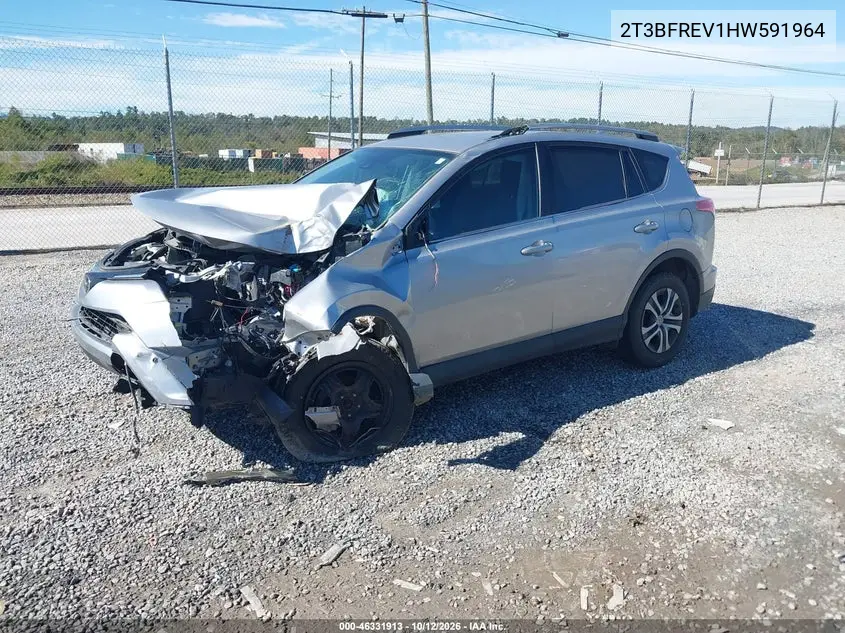 2017 TOYOTA RAV 4 VIN 2T3BFREV1HW591964 — фото 2