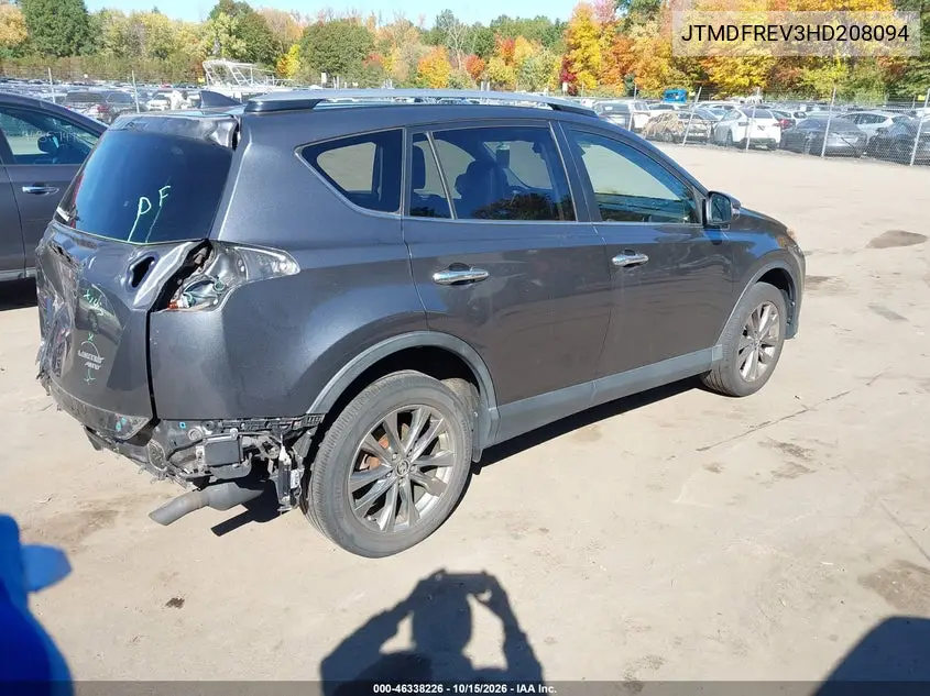 2017 TOYOTA RAV 4 VIN JTMDFREV3HD208094 — фото 4