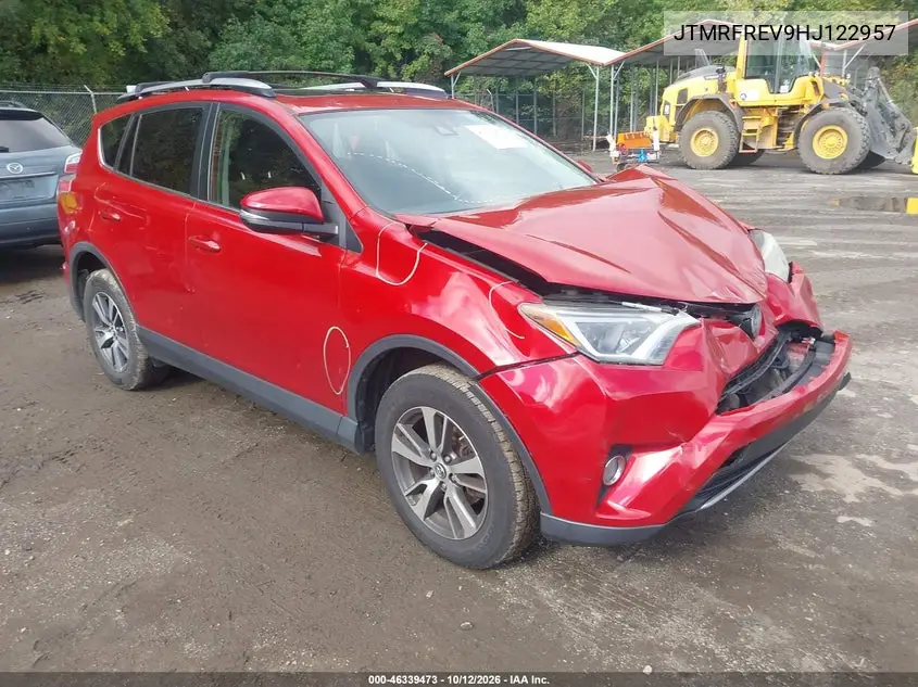 TOYOTA RAV 4 2017, VIN JTMRFREV9HJ122957