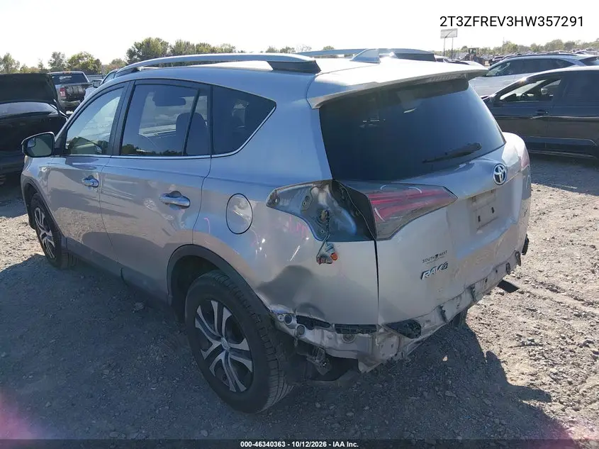 2017 TOYOTA RAV 4 VIN 2T3ZFREV3HW357291 — фото 3