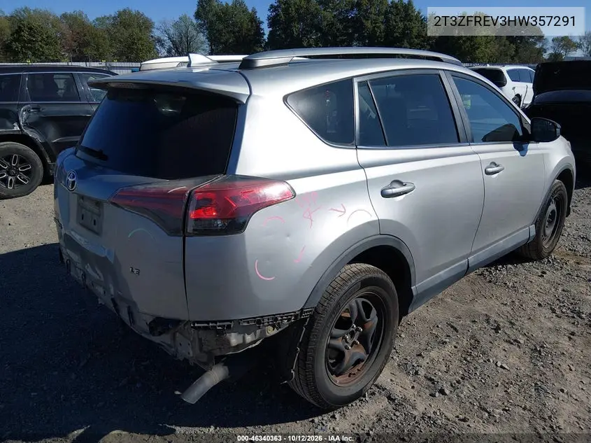 2017 TOYOTA RAV 4 VIN 2T3ZFREV3HW357291 — фото 4