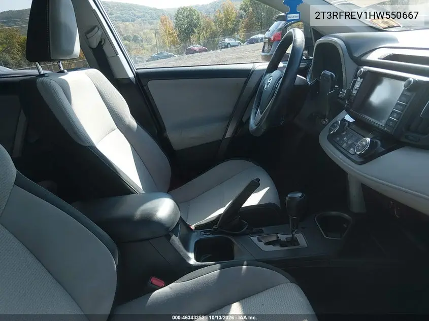 2017 TOYOTA RAV 4 VIN 2T3RFREV1HW550667 — фото 5