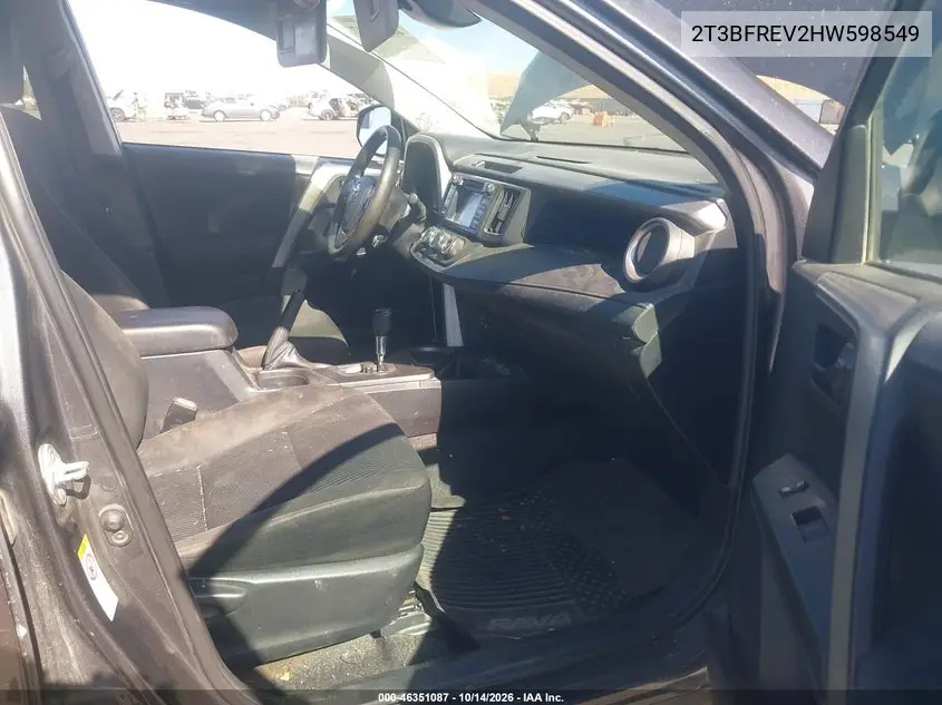 2017 TOYOTA RAV 4 VIN 2T3BFREV2HW598549 — фото 5
