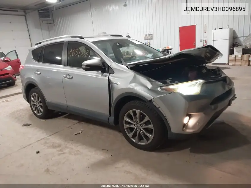 TOYOTA RAV 4 2017, VIN JTMDJREV3HD096895