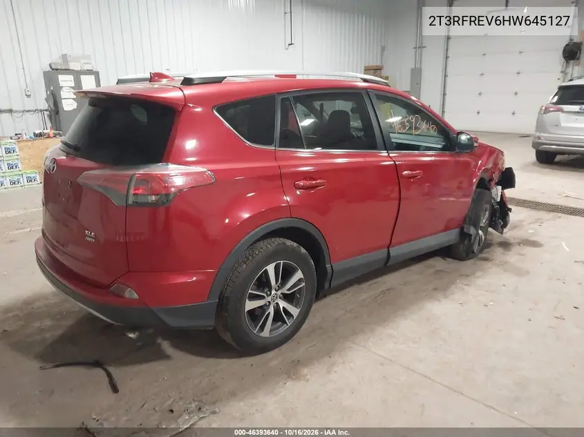 2017 TOYOTA RAV 4 VIN 2T3RFREV6HW645127 — фото 4