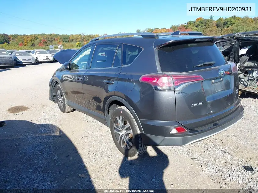 2017 TOYOTA RAV 4 VIN JTMBFREV9HD200931 — фото 3