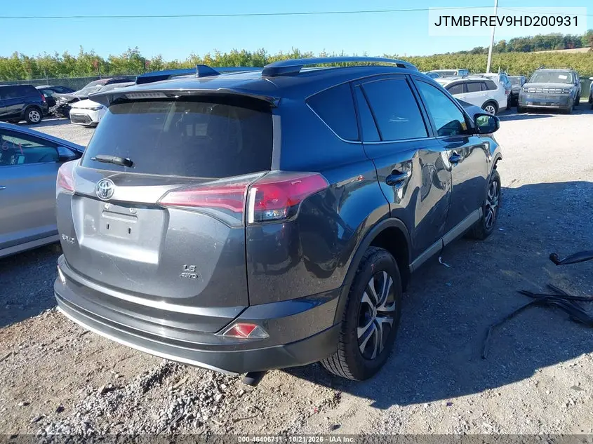 2017 TOYOTA RAV 4 VIN JTMBFREV9HD200931 — фото 4