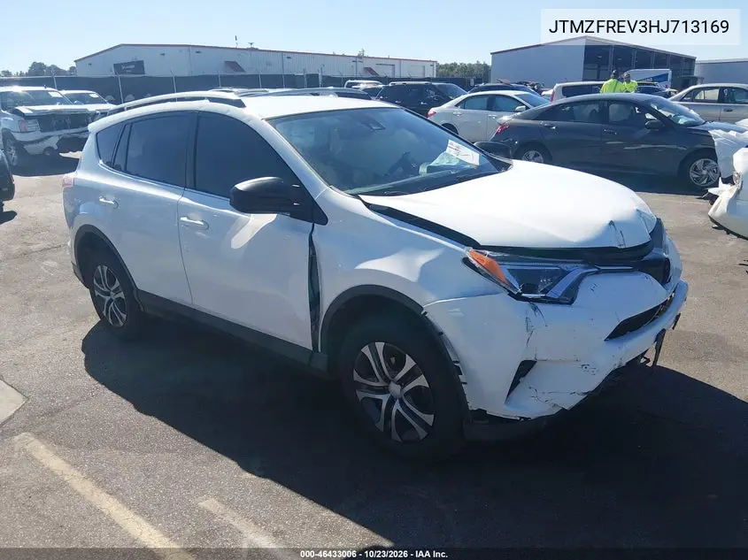 TOYOTA RAV 4 2017, VIN JTMZFREV3HJ713169