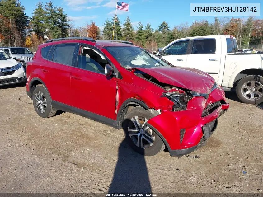 TOYOTA RAV 4 2017, VIN JTMBFREV3HJ128142