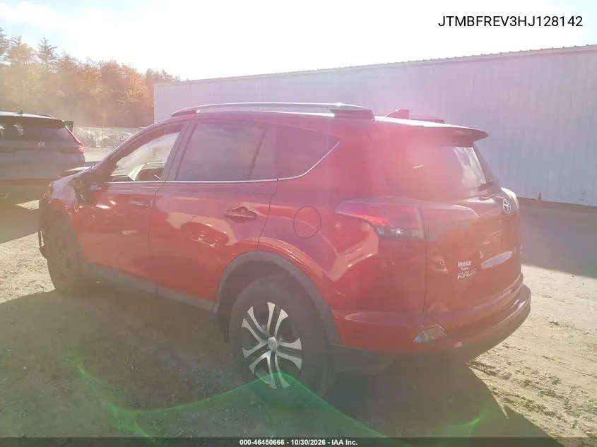 2017 TOYOTA RAV 4 VIN JTMBFREV3HJ128142 — фото 3
