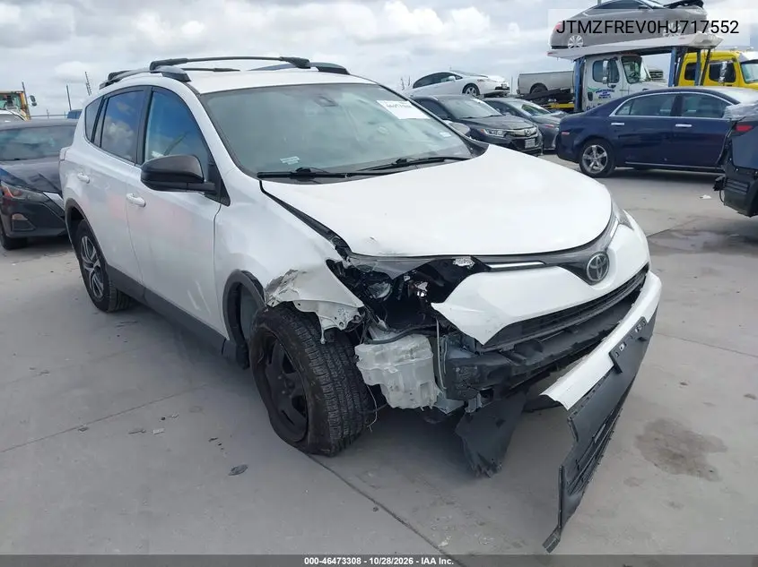 TOYOTA RAV 4 2017, VIN JTMZFREV0HJ717552