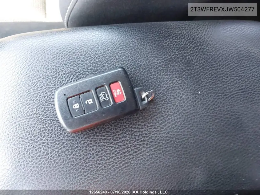 2018 TOYOTA RAV 4 VIN 2T3WFREVXJW504277 — фото 11