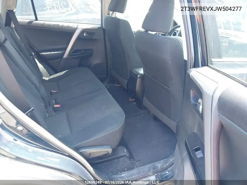 2018 TOYOTA RAV 4 VIN 2T3WFREVXJW504277 — фото 8
