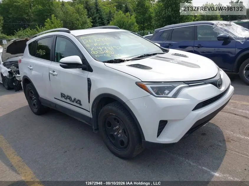 TOYOTA RAV 4 2018, VIN 2T3ZFREV0JW498132