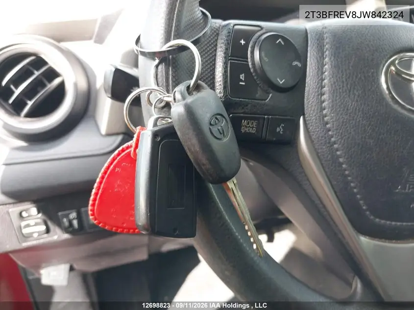 2018 TOYOTA RAV 4 VIN 2T3BFREV8JW842324 — фото 10