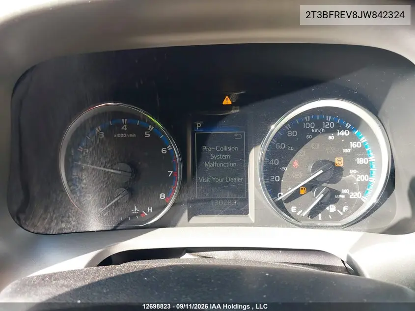 2018 TOYOTA RAV 4 VIN 2T3BFREV8JW842324 — фото 7