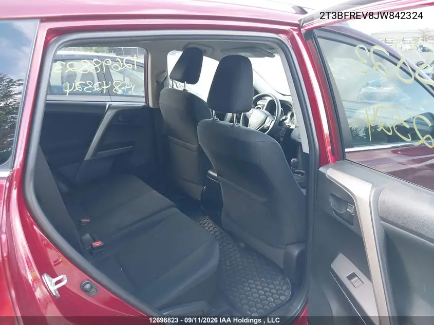 2018 TOYOTA RAV 4 VIN 2T3BFREV8JW842324 — фото 8