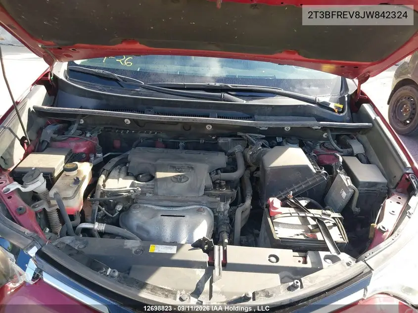 2018 TOYOTA RAV 4 VIN 2T3BFREV8JW842324 — фото 9