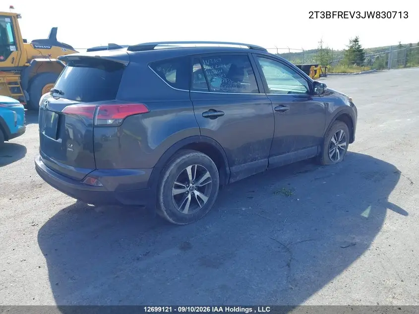 2018 TOYOTA RAV 4 VIN 2T3BFREV3JW830713 — фото 4